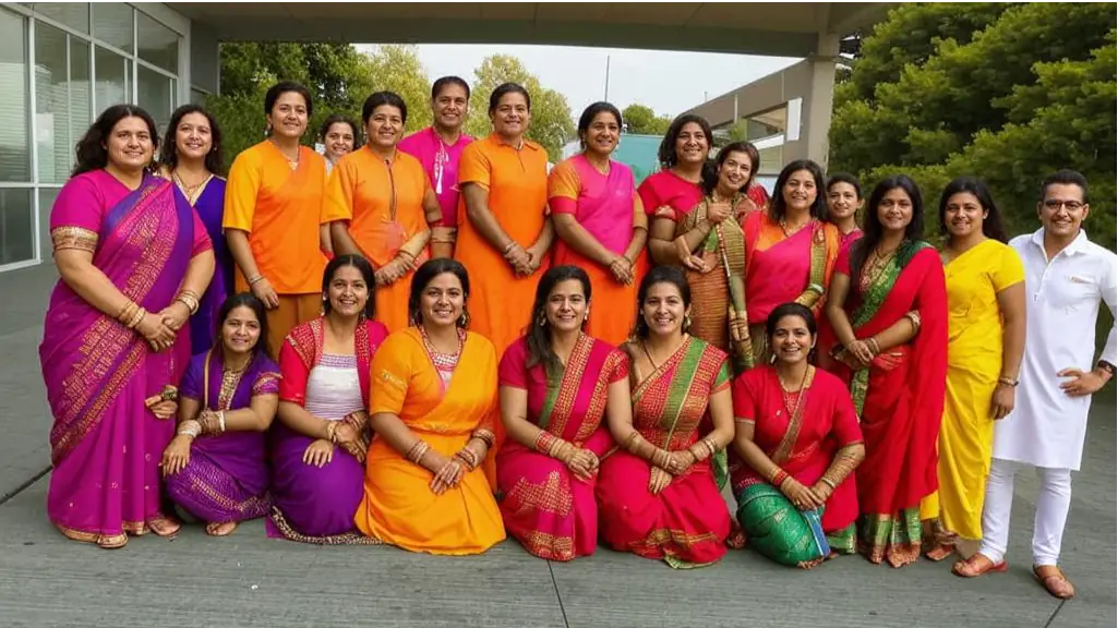 Community Seva at Ram Katha Volunteers at Ram Katha event in Singapore